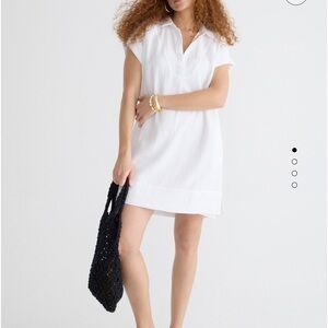 J. Crew  v-neck shirt dress.